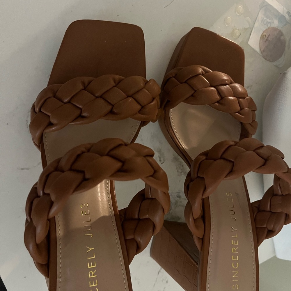 Tan heels